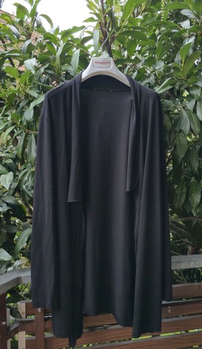 Damen tunika longshirt schwarz - tunika,