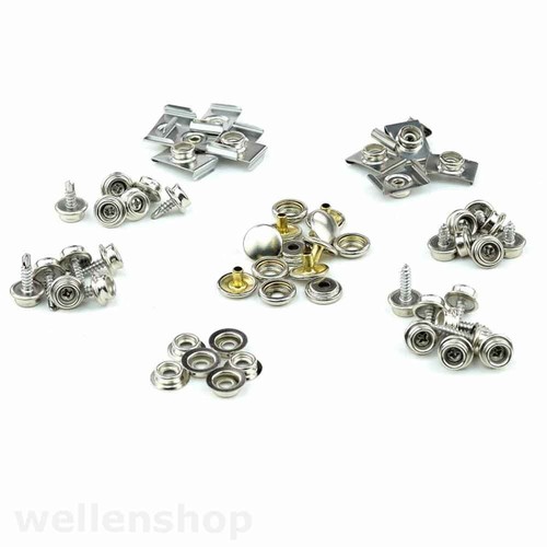 10x druckknopf persenning - druckknopf,