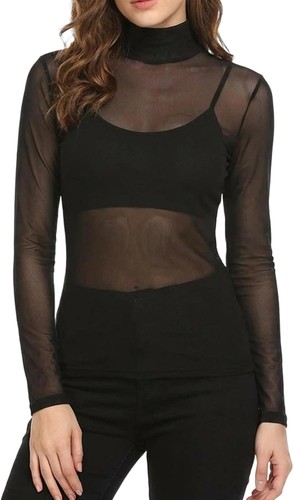 Netzoberteil damen sexy - netzoberteil,
