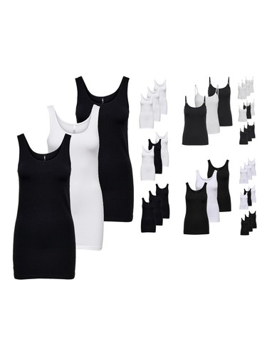 Only damen 3er pack basic - damen,