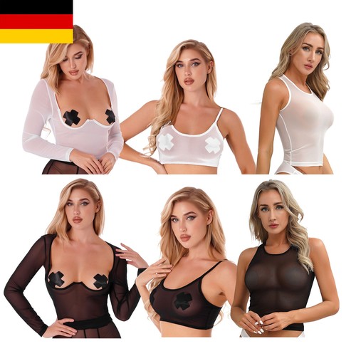 Sexy damen sheer - sheer, mesh