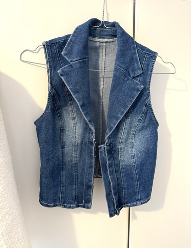 Weste jeans denim jeansweste - denim,