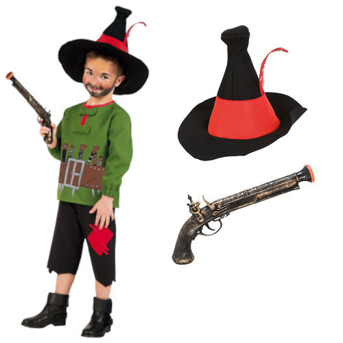 Kinderkostüm set räuber - kinderkostüm-set,