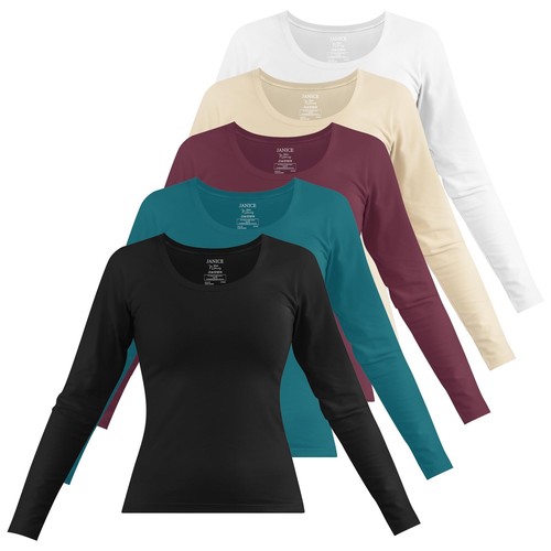 Damen langarmshirt oberteil - 3x,