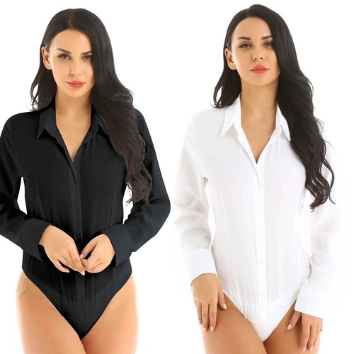 Damen body bluse elegant - damen,